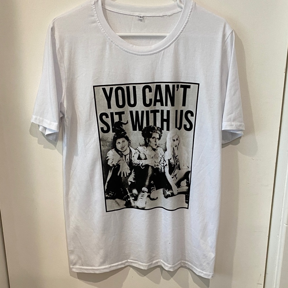 Source Unknown White Statement Tee